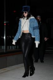 Kendall Jenner Winter Style - Out in New York City 1/15/ 2017
