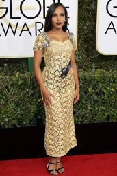 Kerry Washington – Golden Globe Awards in Beverly Hills 01/08/ 2017