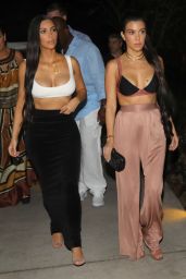 Khloe Kardashian, Kourtney Kardashian & Kim Kardashian - Going to Dinner in Costa Rica 1/28/ 2017
