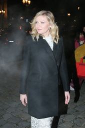 Kirsten Dunst - Arrives at the Ralph & Russo Fashion Show in Paris 1/23/ 2017