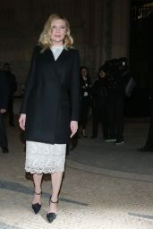 Kirsten Dunst - Arrives at the Ralph & Russo Fashion Show in Paris 1/23/ 2017