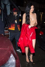Kylie Jenner - Going to Dinner With Tyga in New York City 1/17/ 2017