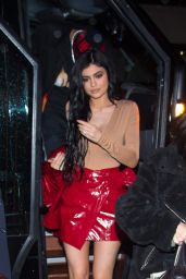 Kylie Jenner - Going to Dinner With Tyga in New York City 1/17/ 2017