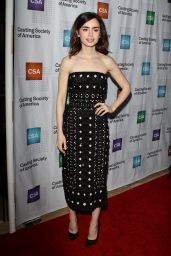 Lily Collins - Artios Awards in Los Angeles 1/19/ 2017 