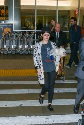 Lucy Hale at LAX in Los Angeles 1/1/ 2017