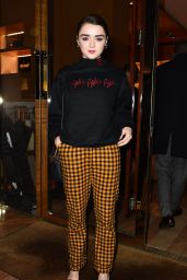 Maisie Williams - Louis Vuitton MakeAPromise Day in London 1/12/ 2017 