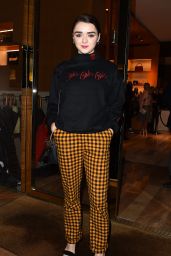 Maisie Williams - Louis Vuitton MakeAPromise Day in London 1/12/ 2017 