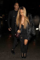 Malika Haqq - Arriving at Peppermint in West Hollywood 1/10/ 2017
