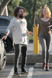 Molly Quinn - Running Errands With Her Boyfriend, TV producer Elan Gale, in Los Angeles 1/13/ 2017