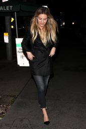 Morgan Stewart - Dines Out at Madeo Restaurant in West Hollywood 1/13/ 2017