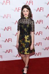 Natalia Dyer – AFI Awards Luncheon in Los Angeles 1/6/ 2017
