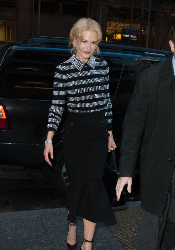 Nicole Kidman - Arrives for a Press Event in NYC 1/4/ 2017