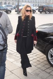 Olivia Palermo - Arrives at Schiapparelli Fashion Show in Paris 1/23/ 2017