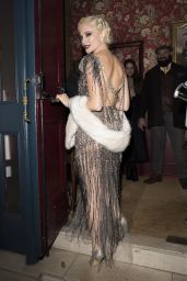 Pixie Lott - Going to a Roaring Twenties Birthday Party in London 1/21/ 2017 