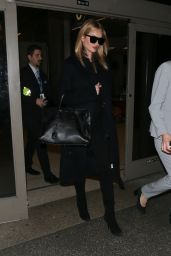 Rosie Huntington-Whiteley - Arrives at LAX in Los Angeles 1/24/ 2017
