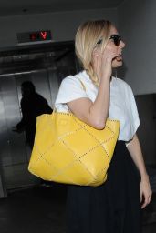 Sienna Miller at LAX Airport in Los Angeles 01/05/ 2017