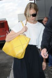 Sienna Miller at LAX Airport in Los Angeles 01/05/ 2017