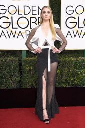 Sophie Turner – Golden Globe Awards in Beverly Hills 01/08/ 2017