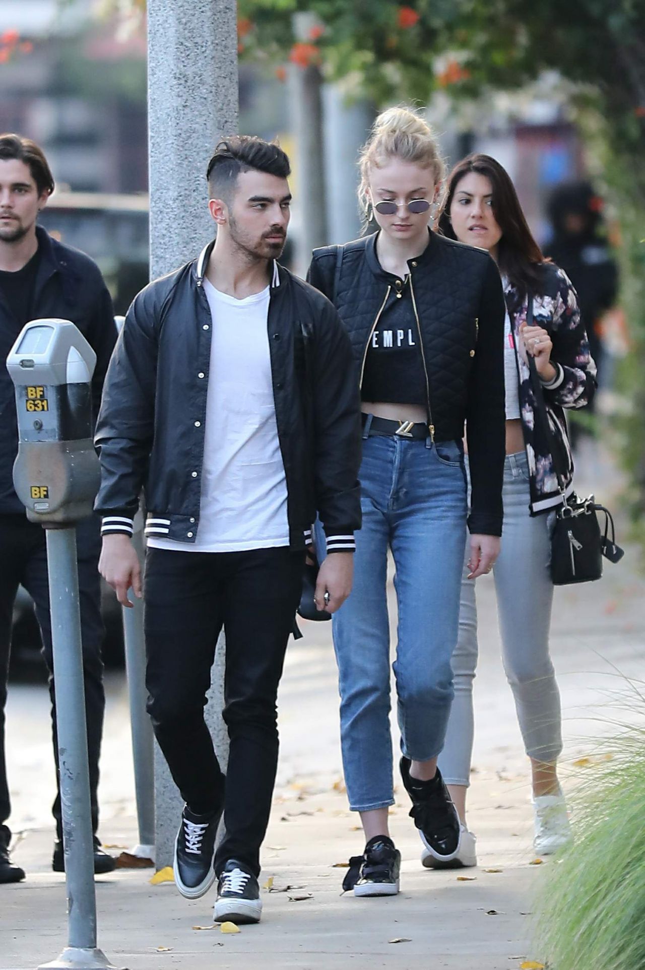 Sophie Turner With Her Boyfriend - Out in Beverly Hills 1/5/ 2017 •  CelebMafia