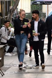 Sophie Turner With Her Boyfriend - Out in Beverly Hills 1/5/ 2017
