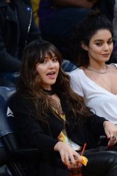 Vanessa and Stella Hudgens & Ashley Tisdale - Lakers - Pistons Game in Los Angeles 1/15/ 2017