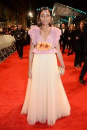  Naomie Harris on Red Carpet at BAFTA Awards in London, UK 2/12/ 2017