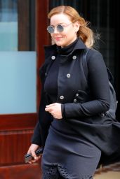 Abbie Cornish - Heads Out of Her Hotel in New York 2/2/ 2017