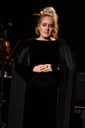 Adele Performs at 59th Annual GRAMMY Awards in Los Angeles 02/12/2017