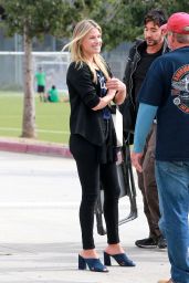 Ali Larter - On a Movie Set in Hollywood 2/16/ 2017