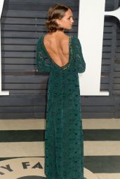 Alicia Vikander at Vanity Fair Oscar 2017 Party in Los Angeles
