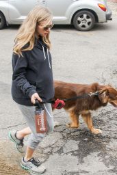 Amanda Seyfried - Takes Her Dog For a Walk in LA 2/21/ 2017 