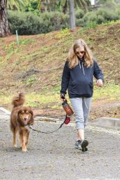 Amanda Seyfried - Takes Her Dog For a Walk in LA 2/21/ 2017 