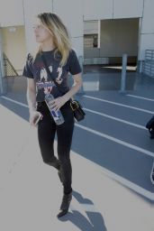Amber Heard at LAX Airport in Los Angeles 1/29/ 2017 