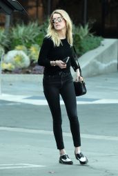 Amber Heard at the Gas Station in Santa Monica, CA February 2017