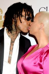 Amber Rose at Clive Davis PreGrammy Party in Los Angeles 2/11/ 2017