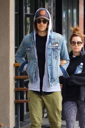 Ashley Tisdale - Goes for Brunch With Her Husband Christopher French, Los Angeles 2/19/ 2017