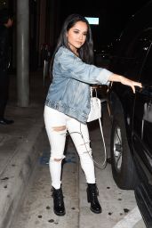 Becky G - Dines at Catch LA in Los Angeles  2/16/ 2017