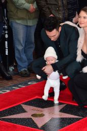 Behati Prinsloo - Adam Levine Honored With Star on The Hollywood Walk of Fame in LA 2/10/ 2017