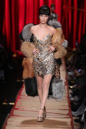 Bella Hadid Hit The Catwalk For Moschino - Milan Fashion Week 2/23/ 2017