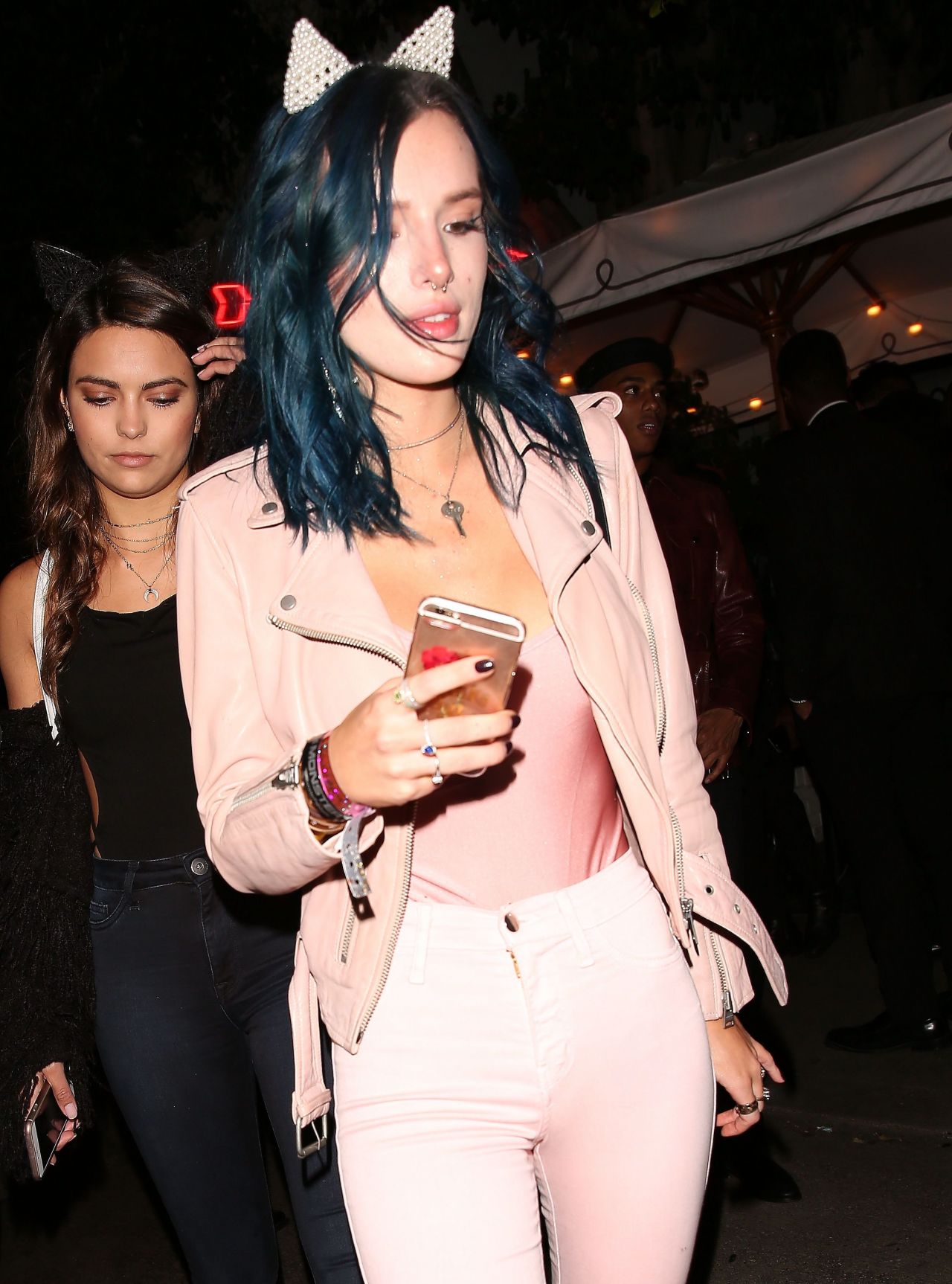 Bella Thorne Arriving at the Grammy After Party in Hollywood 2/12/ 2017