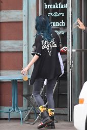 Bella Thorne - Having Lunch With a Mystery Guy in LA 2/5/ 2017