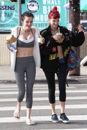 Bella Thorne in Leggings - Out in Los Angeles 2/1/ 2017