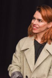 Billie Piper - Becomes Patron of the Shoebox Theatre, Swindon, UK 2/26/ 2017