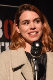 Billie Piper - Becomes Patron of the Shoebox Theatre, Swindon, UK 2/26/ 2017