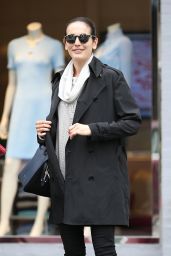 Camilla Belle - Enjoys Her Rainy Day Out Shopping With a Friend, Beverly Hills 2/6/ 2017