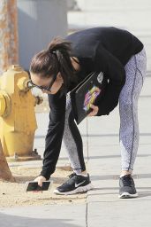 Cara Santana in Tights - Out in Los Angeles 2/2/ 2017