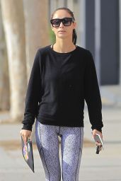 Cara Santana in Tights - Out in Los Angeles 2/2/ 2017