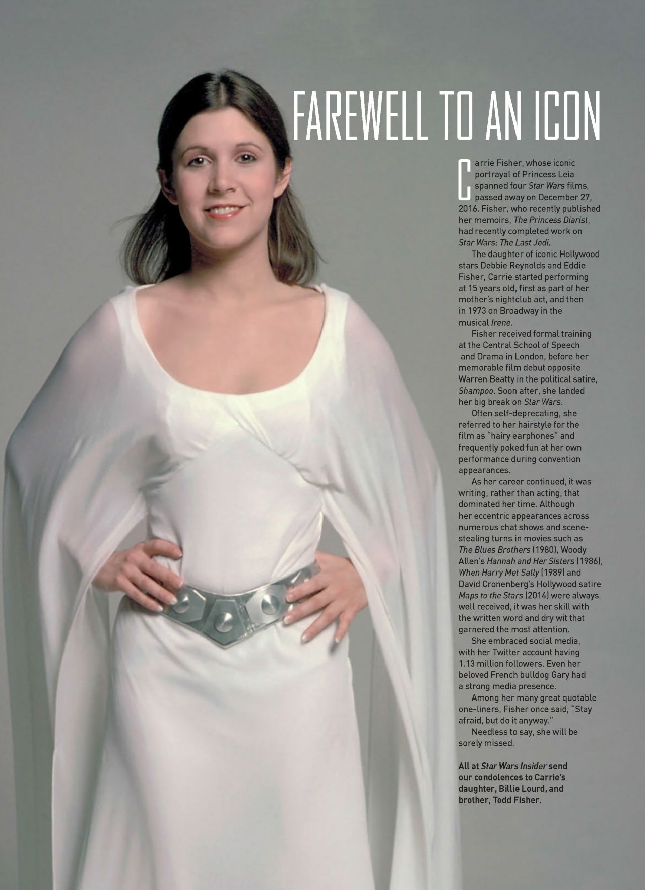 Carrie Fisher Star Wars