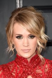 Carrie Underwood on Red Carpet – GRAMMY Awards in Los Angeles 2/12/ 2017