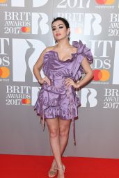 Charli XCX on Red Carpet – The Brit Awards at O2 Arena in London 2/22/ 2017